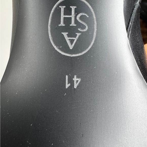 Ash Alyx Black Leather Ankle Boot For Women Casual Sz 41 w/ Dust Bag - Picture 8 of 12